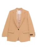 ERMANNO FIRENZE single-button cuff-detail blazer - Neutrals