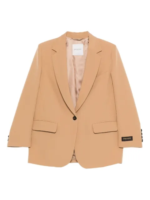 ERMANNO FIRENZE  single-button cuff-detail blazer