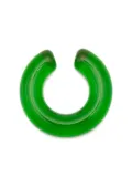 Fiorucci translucent ear cuff - Green