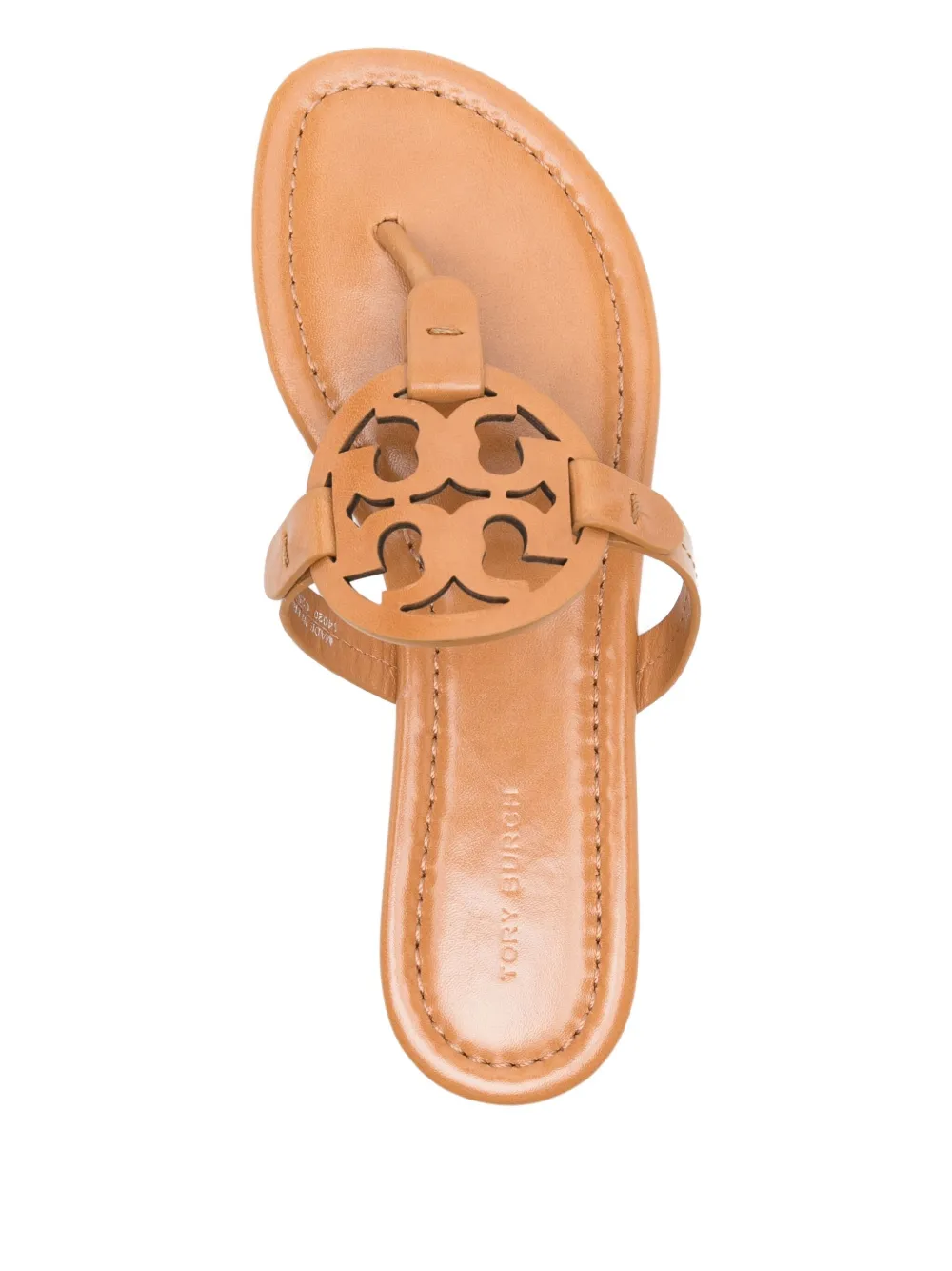 Tory Burch Miller flat sandals Brown