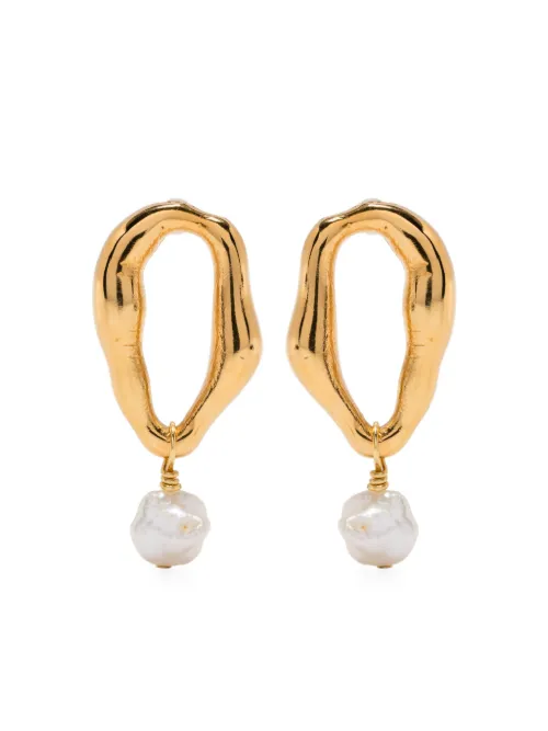 Boucles d'oreilles à perles artificielles - Forte Forte - Modalova