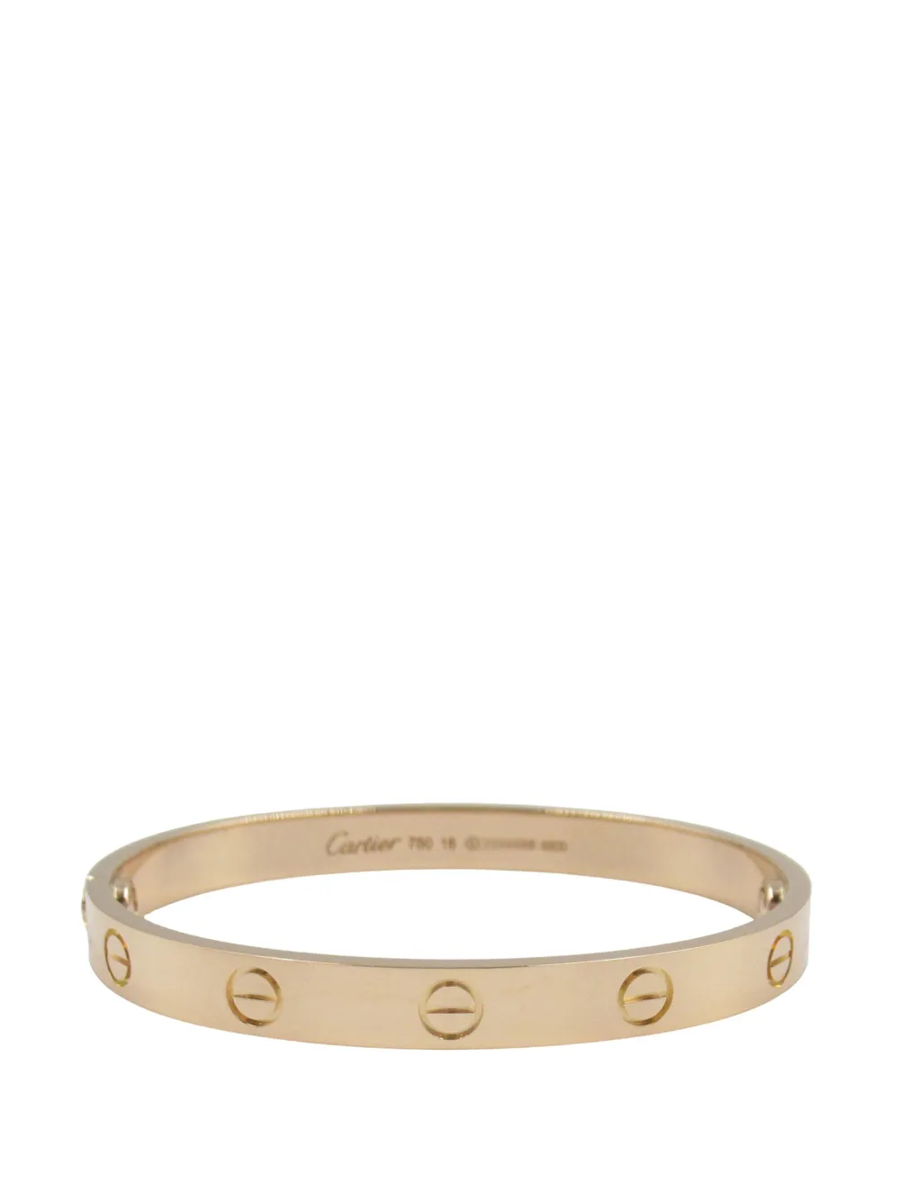Cartier 2010-2025 18Kローズゴールド クラシック ラブ ブレスレット - ピンク Cartier 2010-2025 18Kローズゴールド クラシック ラブ ブレスレット - ピンク