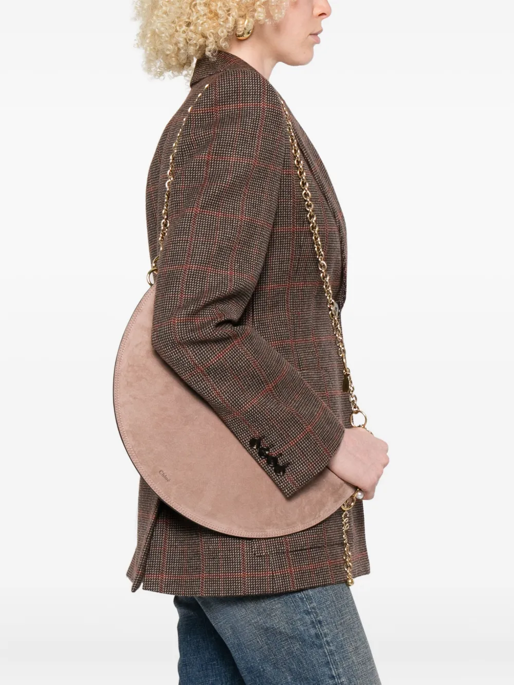Chloé Icons schoudertas met kettingband - Roze