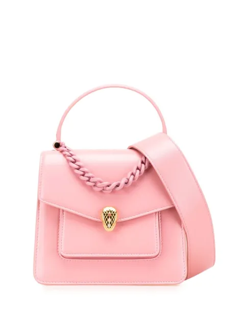 Bvlgari Pre-Owned 2021 Limited Edition Calfskin Serpenti Forever Chain Top Handle Bag satchel