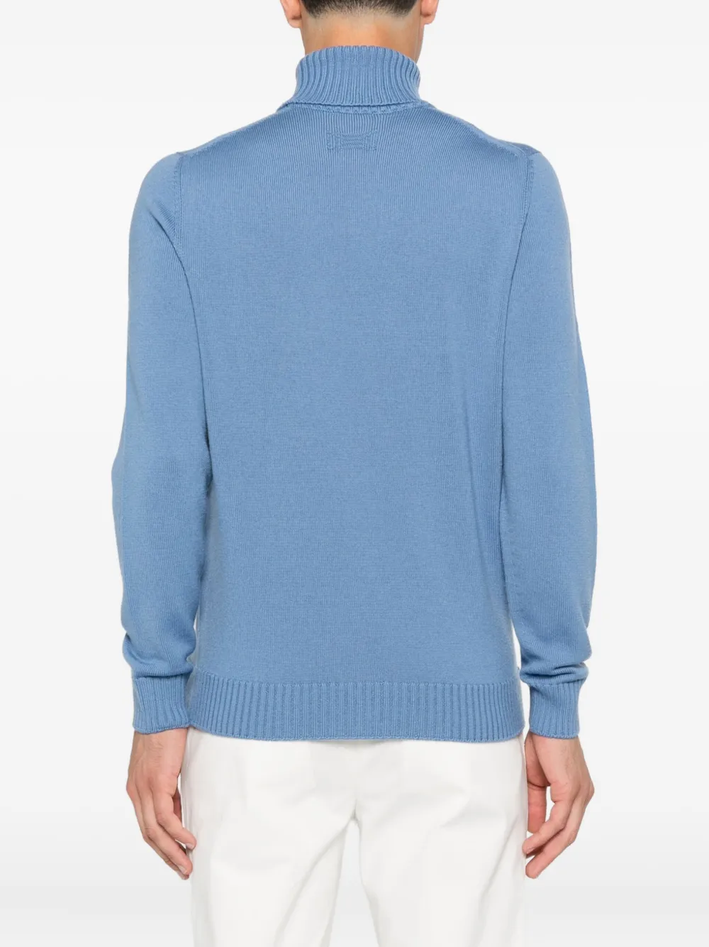 Drumohr Coltrui van merinowol Blauw