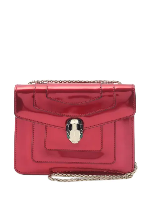Bvlgari Pre-Owned 2020-2025 Small Patent Serpenti Forever crossbody bag