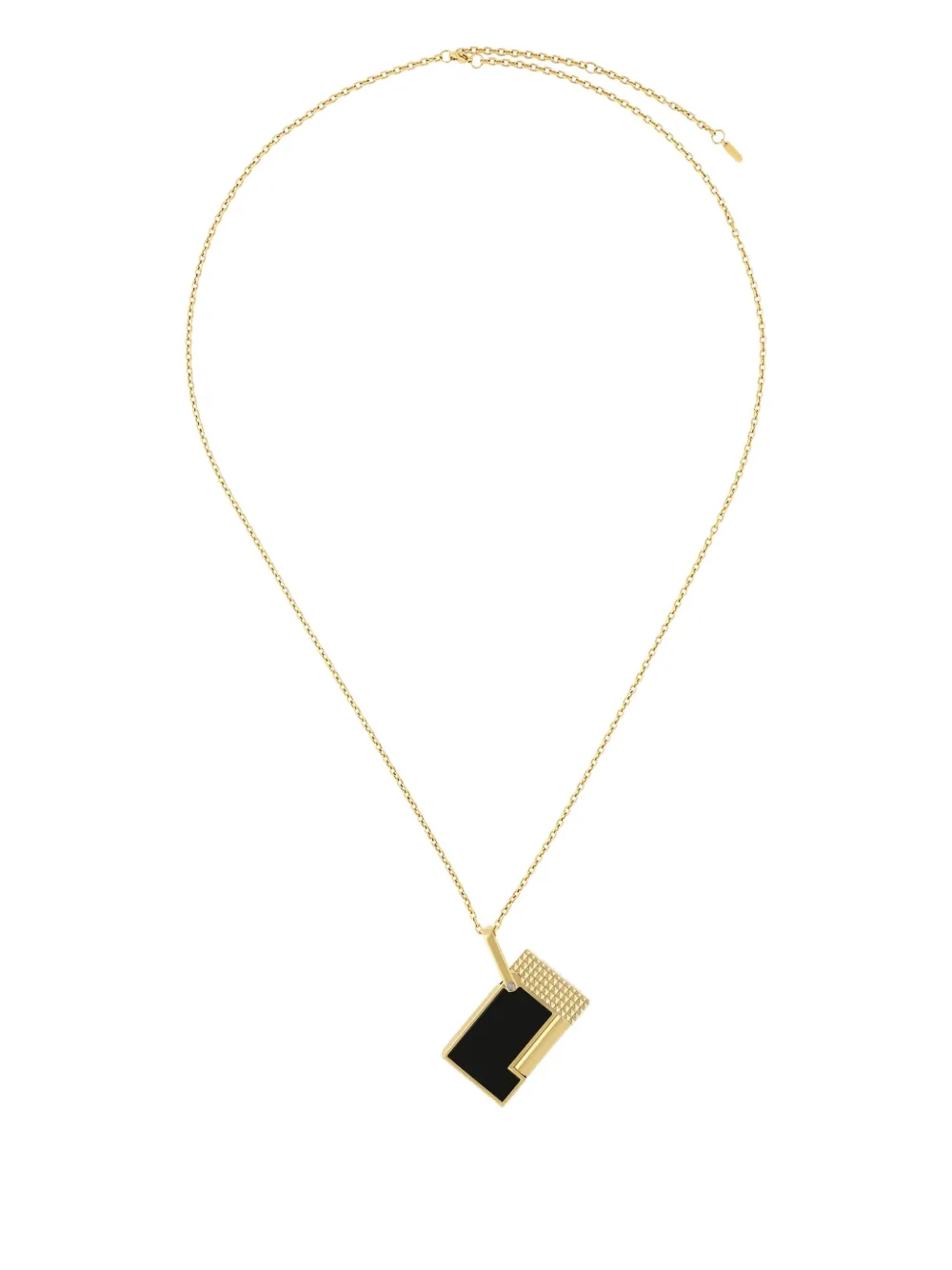 S.T. Dupont lacquered lighter necklace - ゴールドトーン S.T. Dupont lacquered lighter necklace - ゴールドトーン