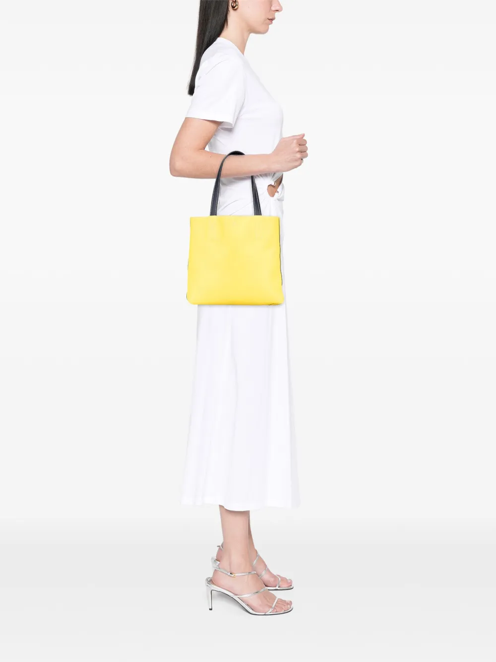 Hermès Pre-Owned 2018 Swift and Veau Sikkim Double Sens 28 tote bag | Pre-Owned | Image 2