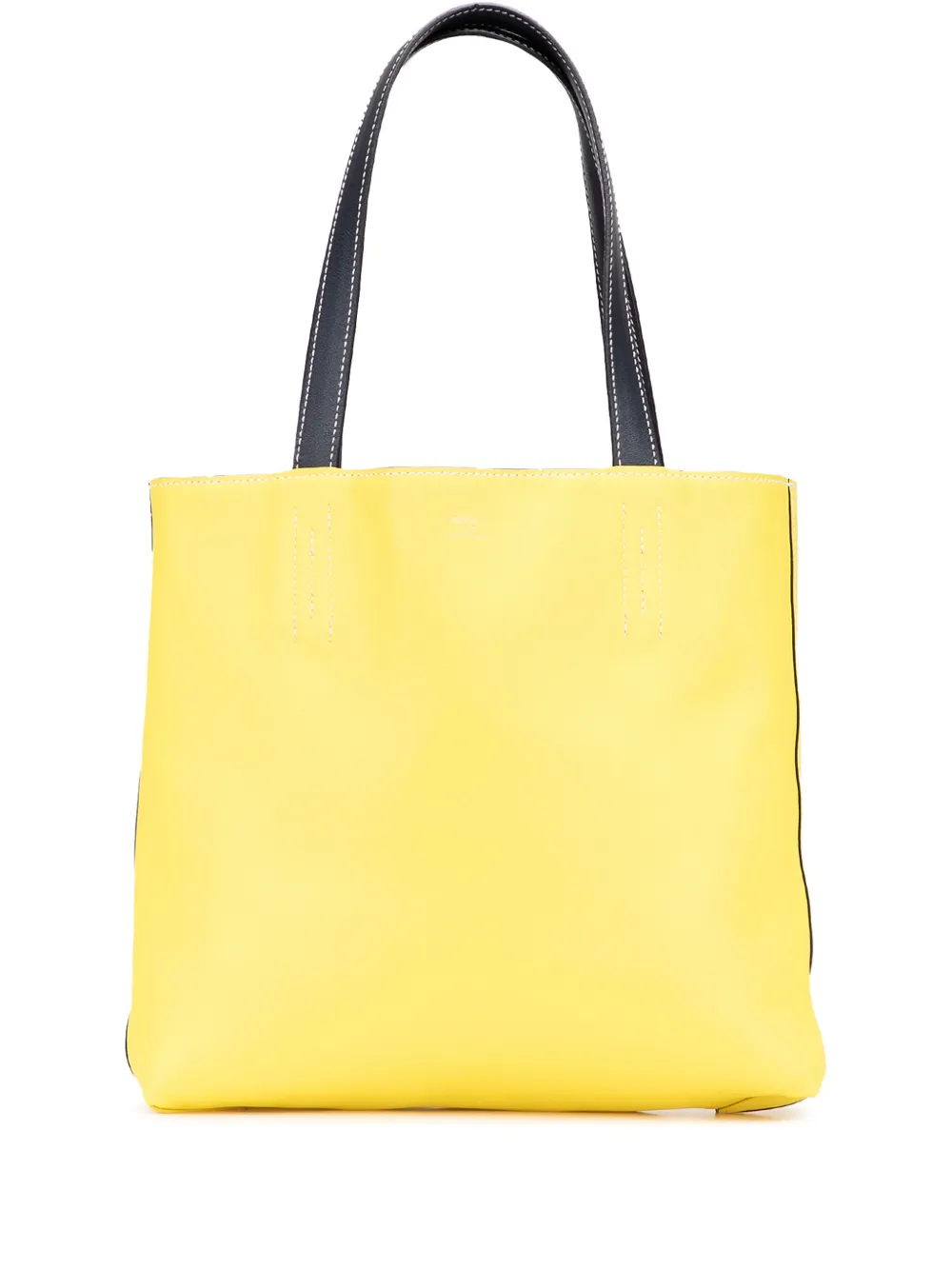 Pre-owned Hermes 2018 Swift And Veau Sikkim Double Sens 28 Tote Bag