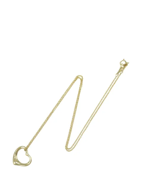Tiffany & Co. Pre-Owned 2015-2025 18K Yellow Gold Small Elsa Peretti Open Heart Pendant necklace