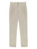 Incotex textured straight-leg trousers - Neutrals