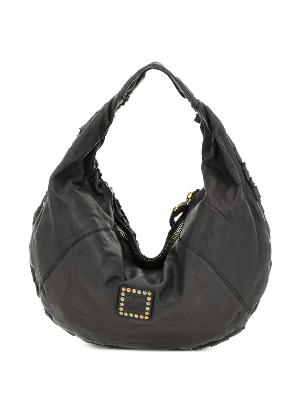 CAMPOMAGGI ショルダーバッグ 00s vintage campomaggi ギミック 2way