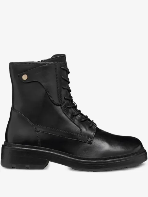Geox Swelen lace-up platform boots