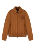 Montedoro zip-fastening shirt jacket - Brown