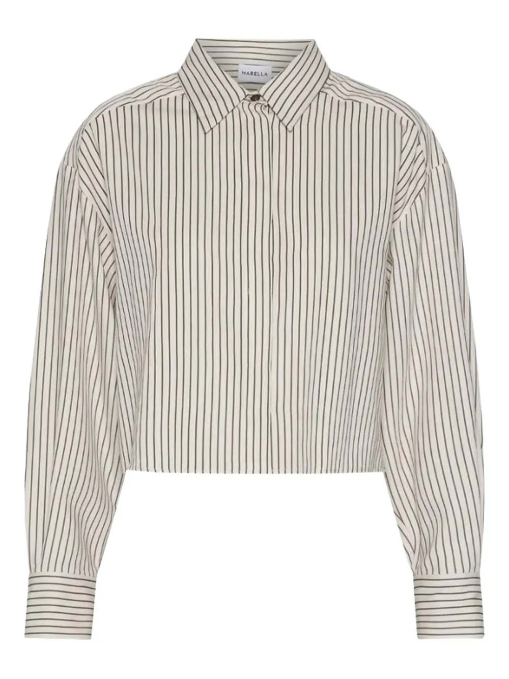 Marella Gestreept shirt Beige