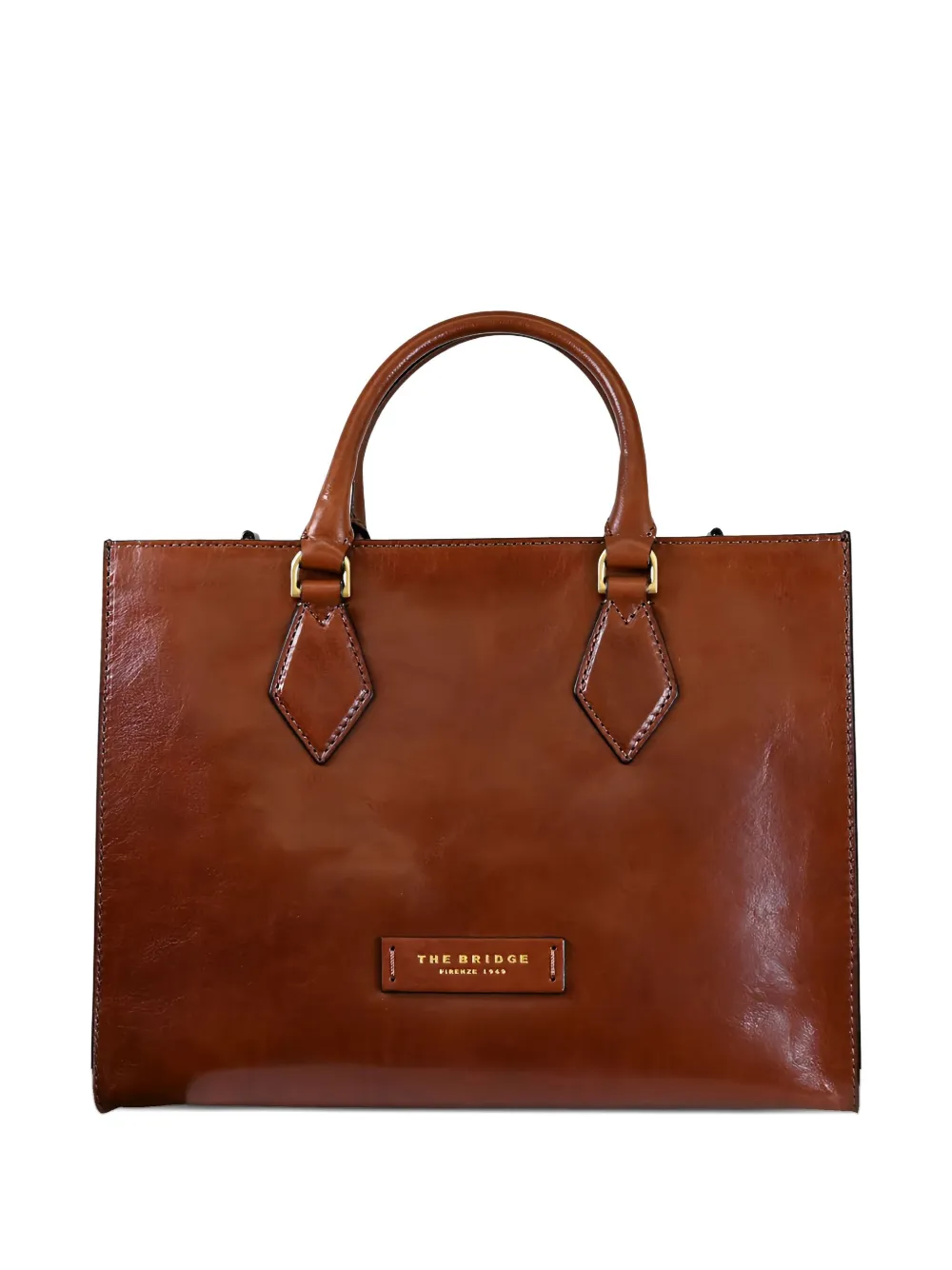 The Bridge leather tote bag | Brown | Image 1