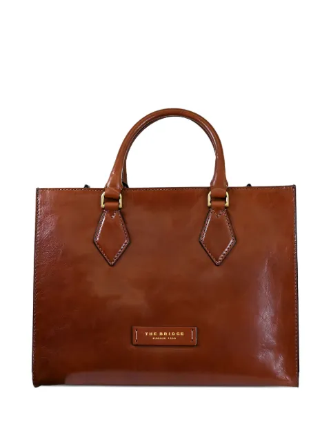 The Bridge leather tote bag