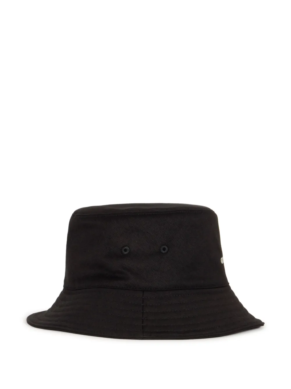 Givenchy logo-embroidered bucket hat Zwart