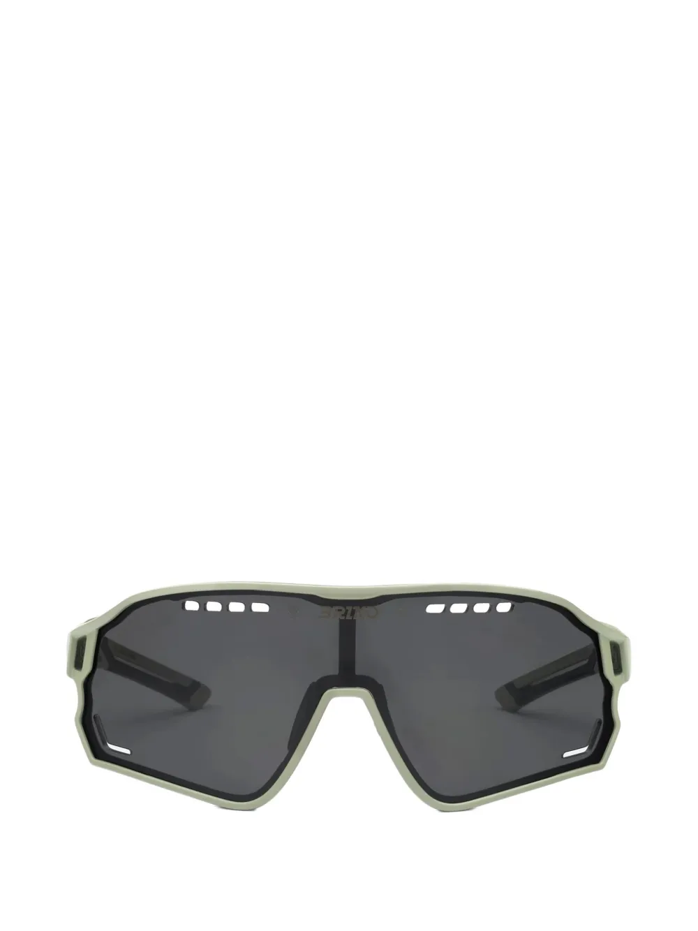 BRIKO shield-frame sunglasses - グリーン BRIKO shield-frame sunglasses - グリーン