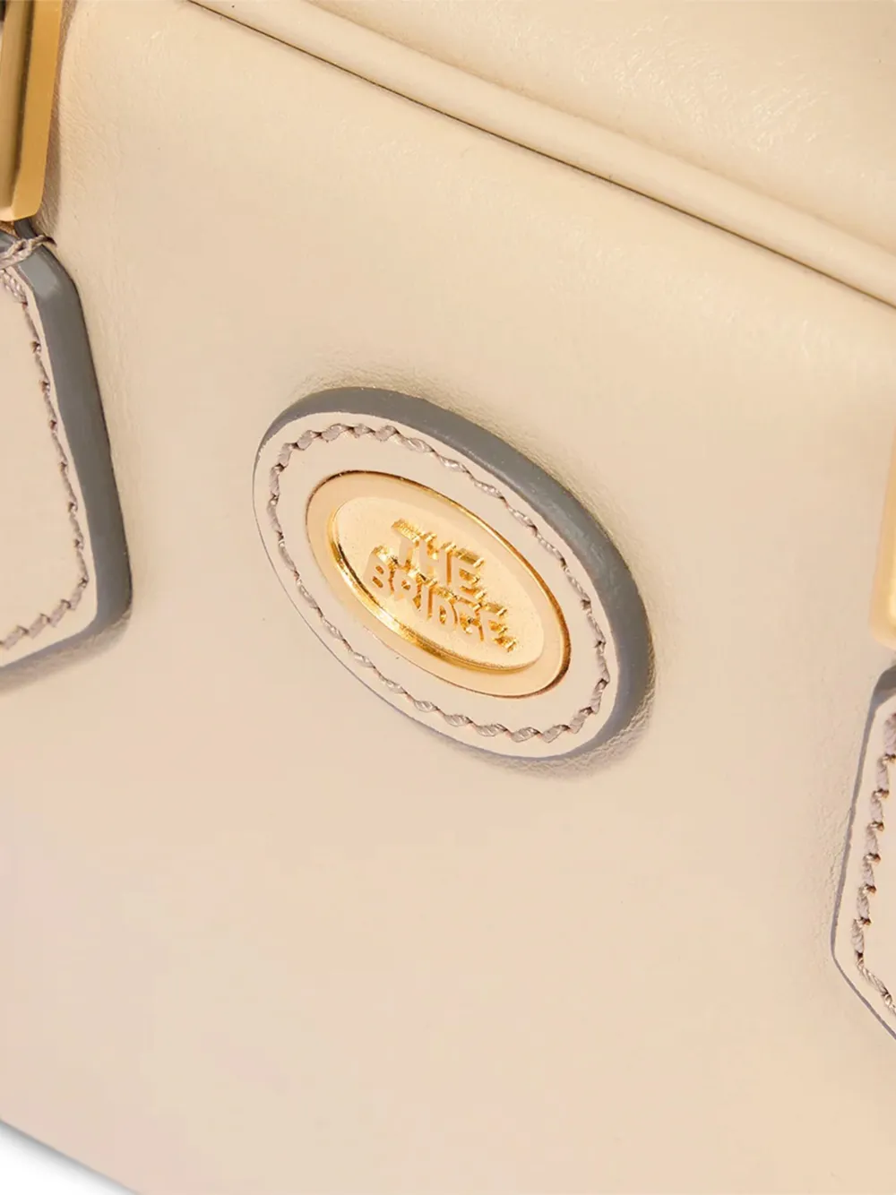 The Bridge Heuptas met logoplakkaat Beige