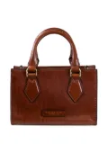 The Bridge leather top-handle tote bag - Brown