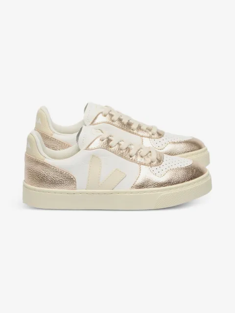 VEJA Kids tenis bajos V-10 de piel