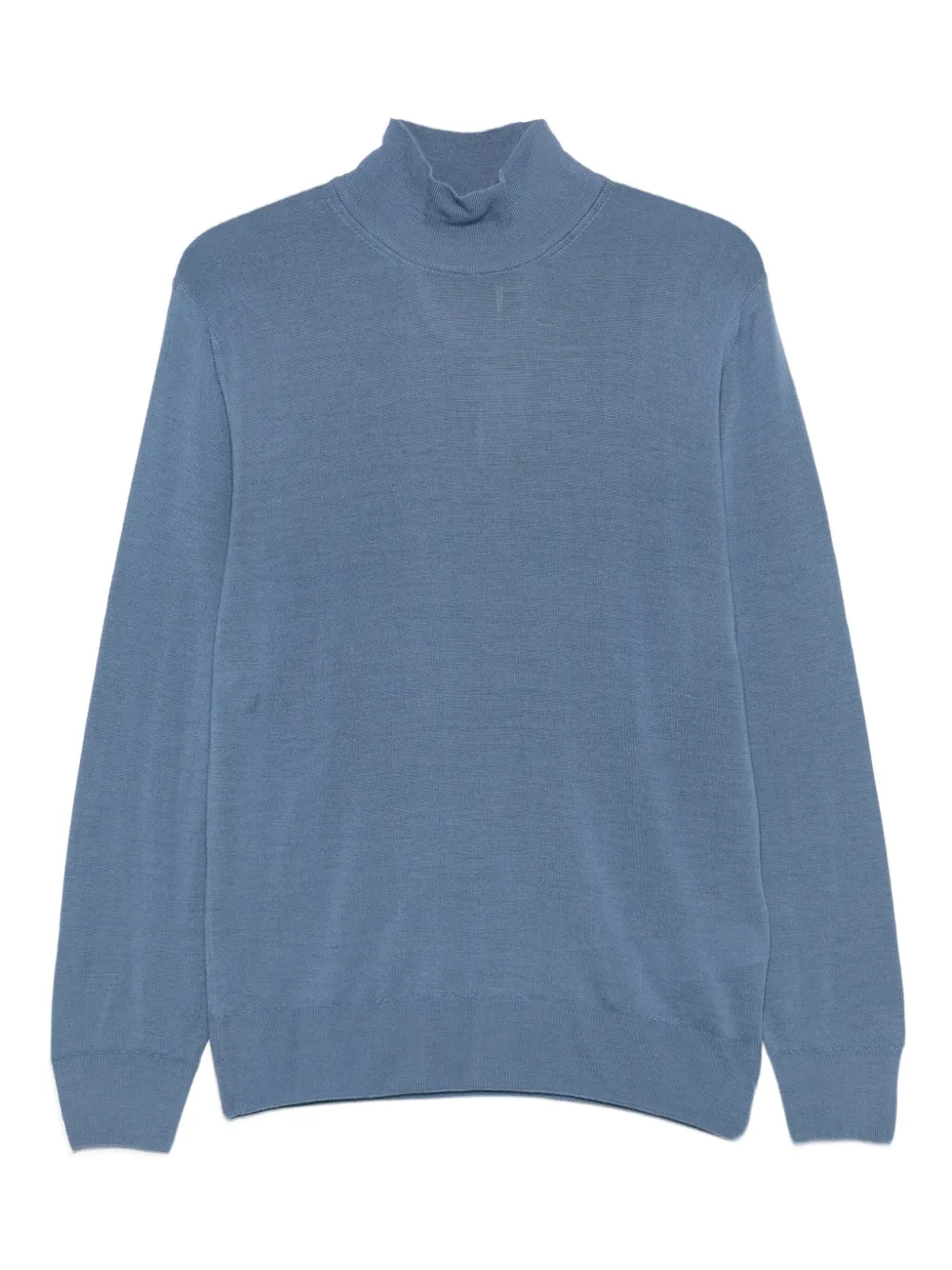 Canali high-neck wool sweater | Blue | Image 1