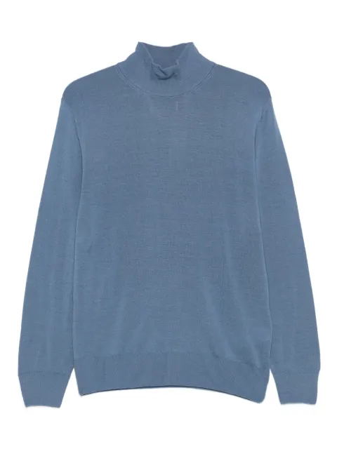 Canali high-neck wool sweater