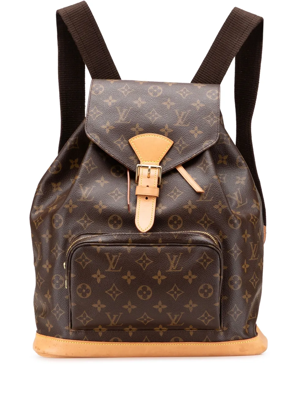 Louis Vuitton Pre-Owned 2000 Monogram Montsouris GM backpack - ブラウン Louis Vuitton Pre-Owned 2000 Monogram Montsouris GM backpack - ブラウン