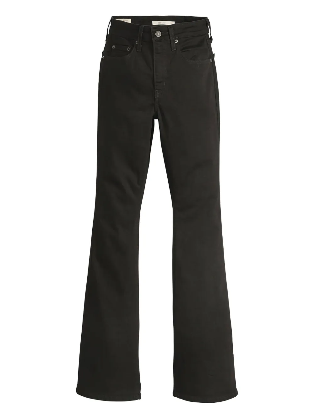 Levi's 726 high-waisted flare jeans | Black | Image 1