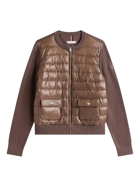 Tommy Hilfiger quilted panelled jacket