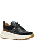 Geox Diamanta leopard-print platform sneakers - Blue