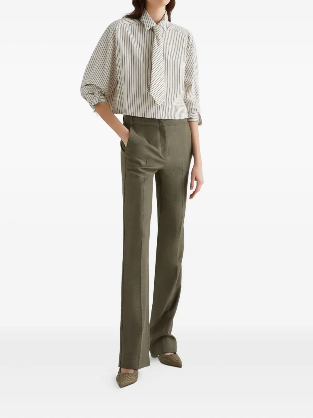 Marella Edison tailored trousers - Groen