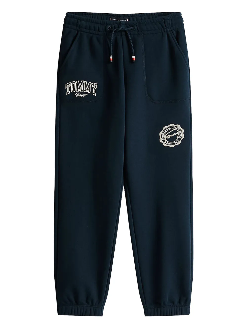 Tommy Hilfiger Junior Joggingbroek verfraaid met logo C1G DARK NIGHT NAVY