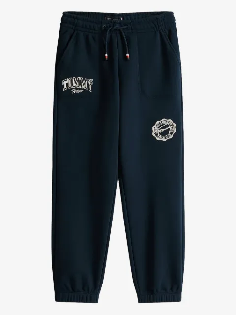 Tommy Hilfiger Junior pants con detalles del logo
