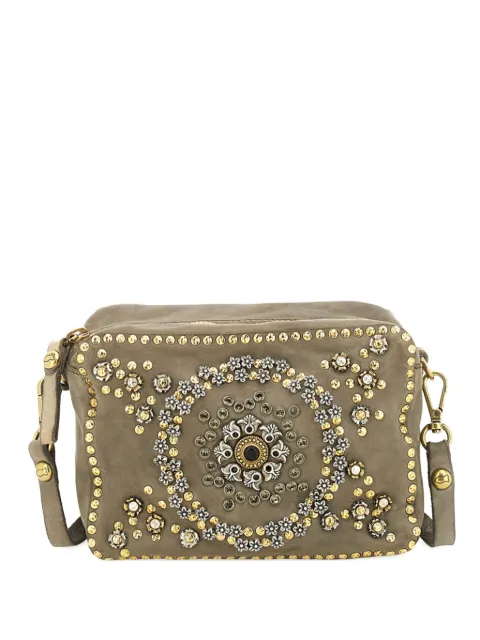 Campomaggi embellished studded cross body bag