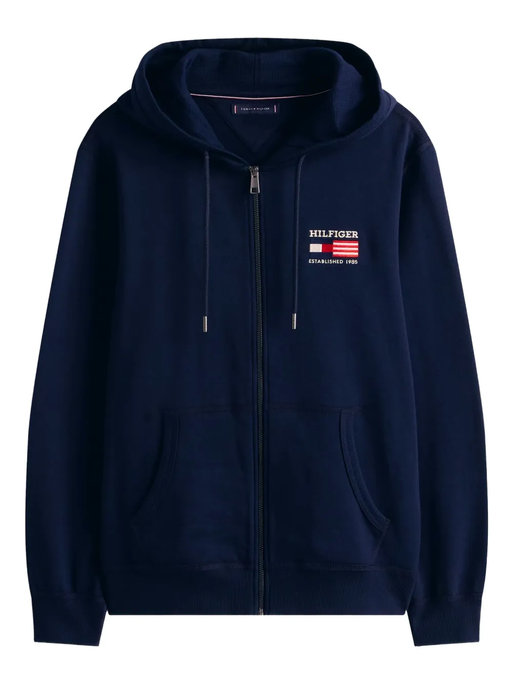 Tommy Hilfiger embroidered-logo hoodie | Blue | Image 1