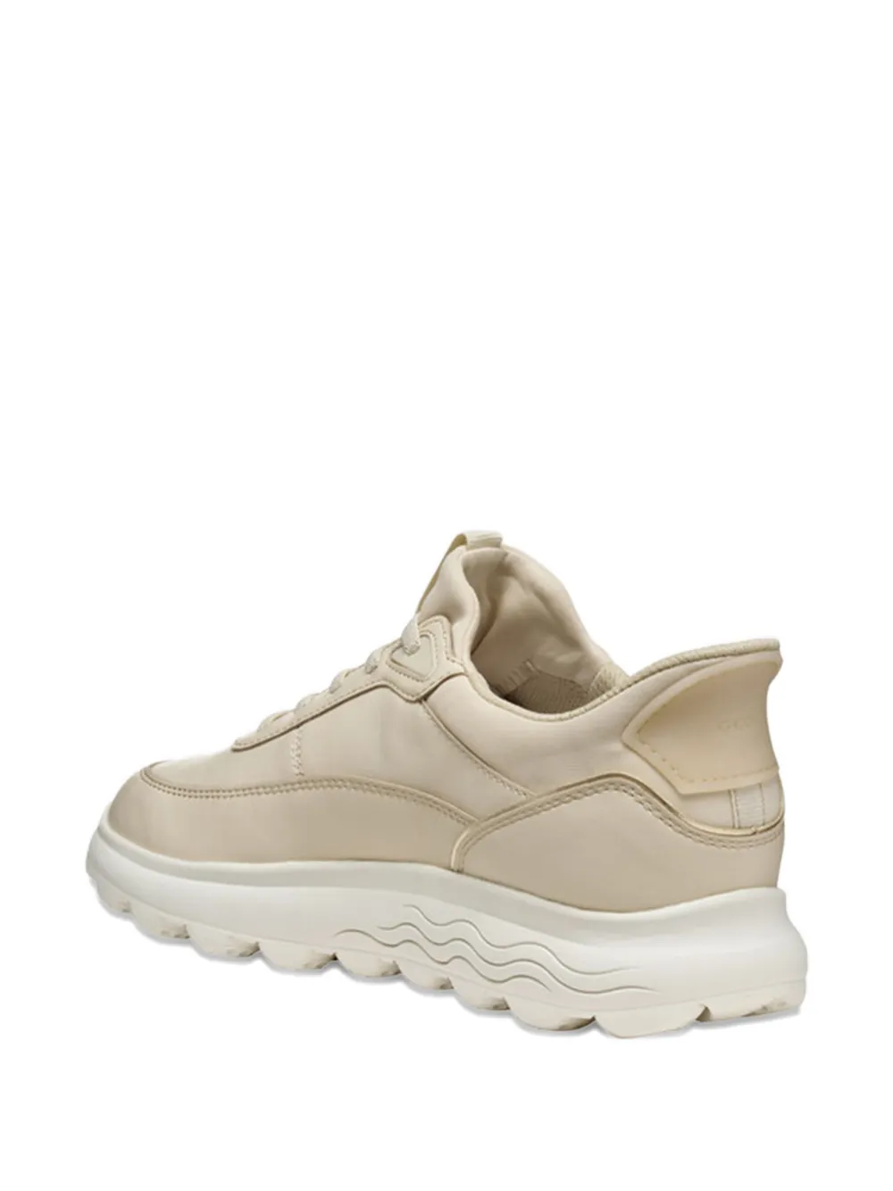 Geox Spherica Plus Lace-up Sneakers In Neutral