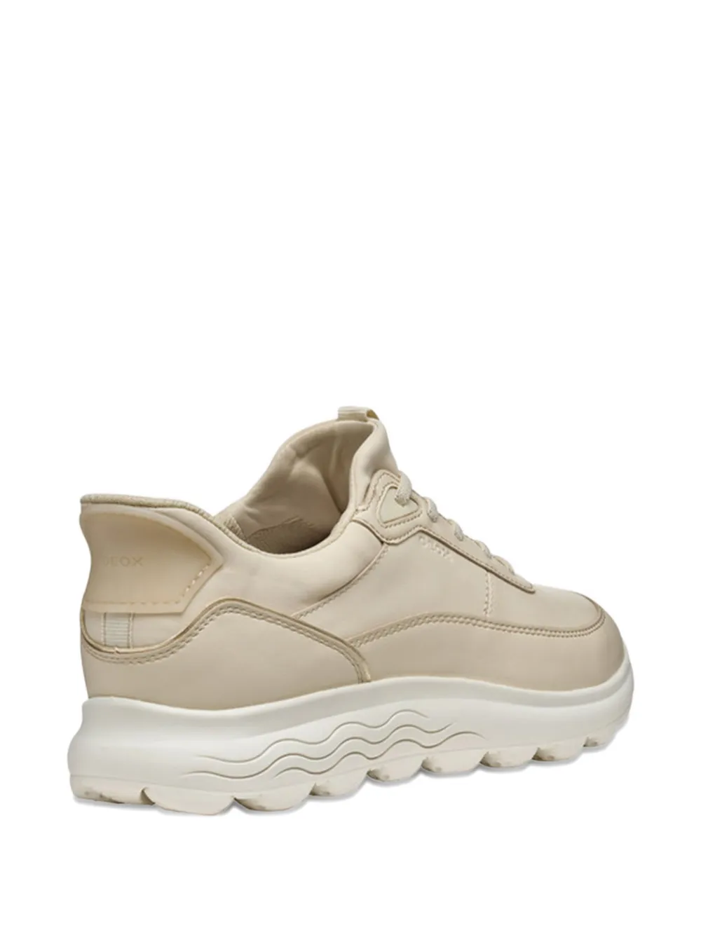Geox Spherica Plus Lace-up Sneakers In Neutral