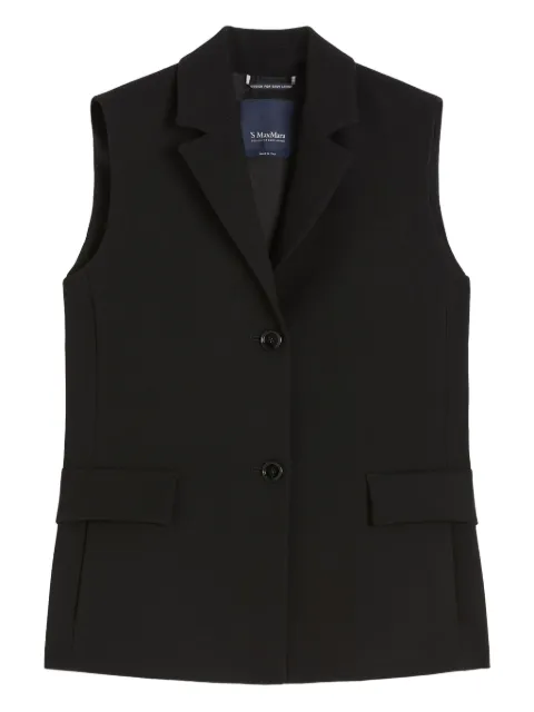 'S Max Mara notched-lapels waistcoat