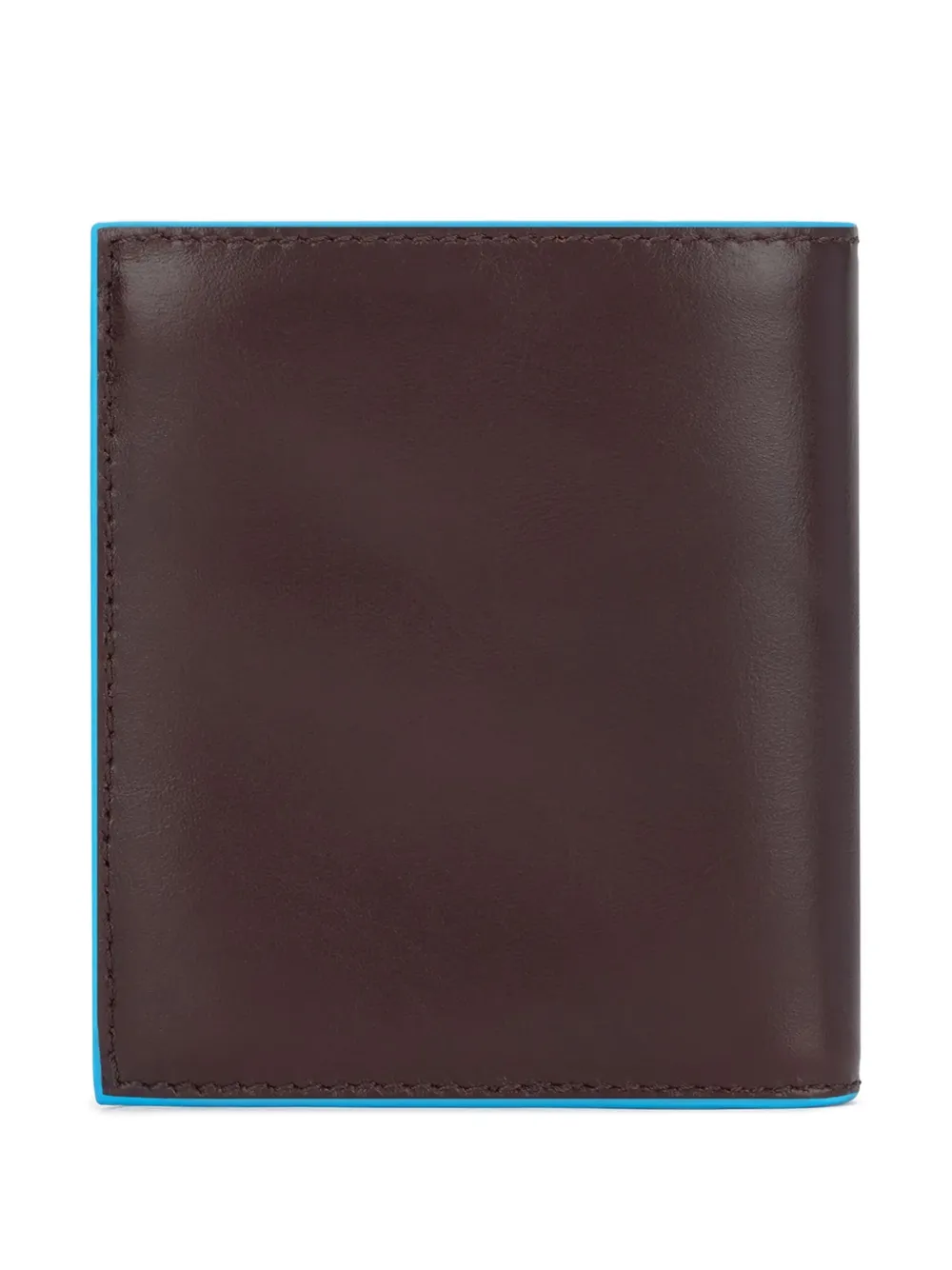 PIQUADRO Pasjeshouder met leren afwerking Bruin