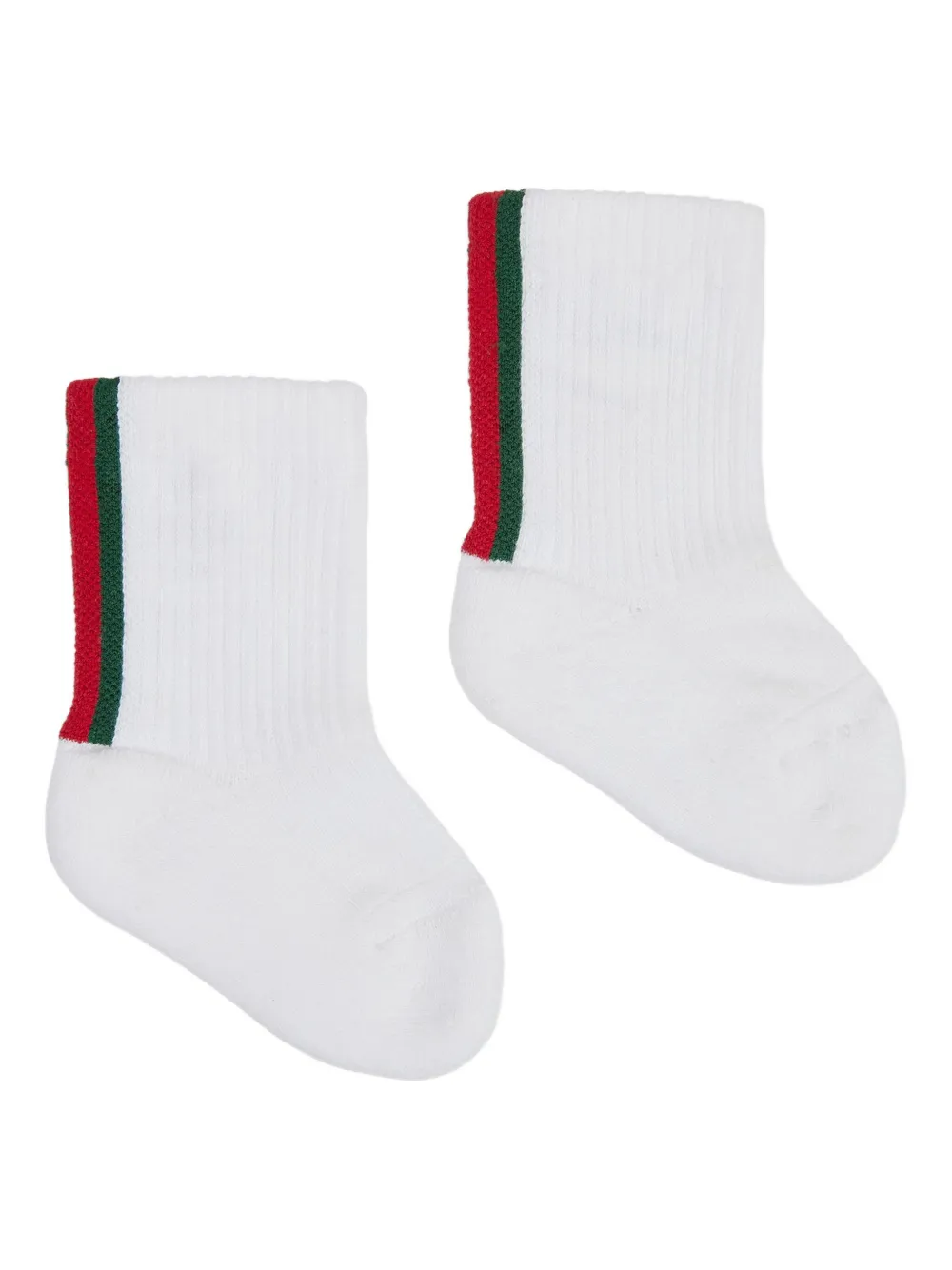 Gucci Kids Sokken met Web-detail Wit