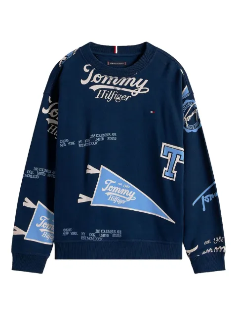 Tommy Hilfiger Junior logo-print sweatshirt