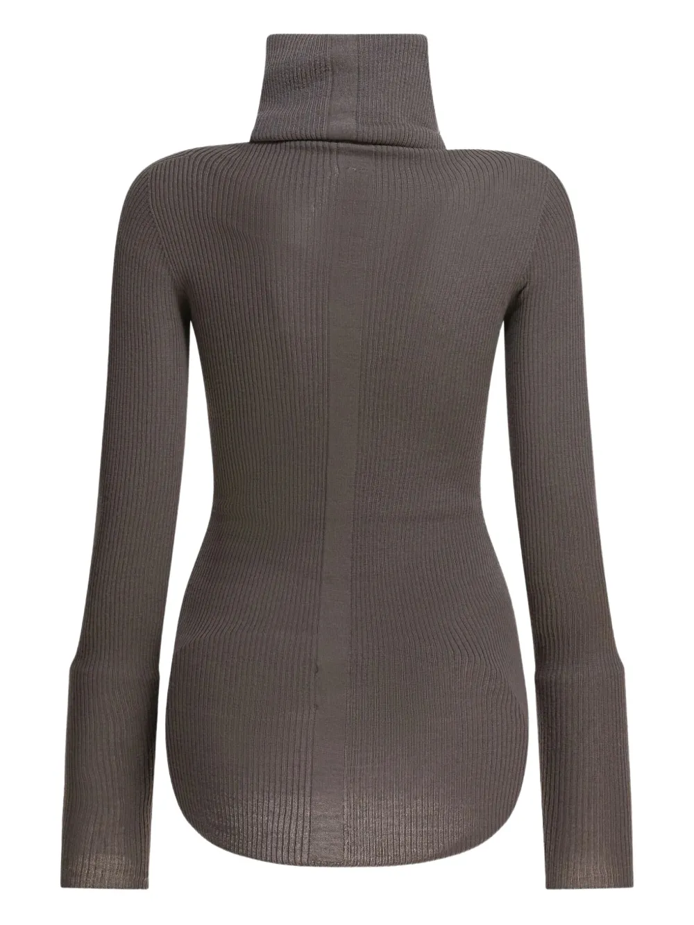 Rick Owens ribbed turtleneck sweater Bruin