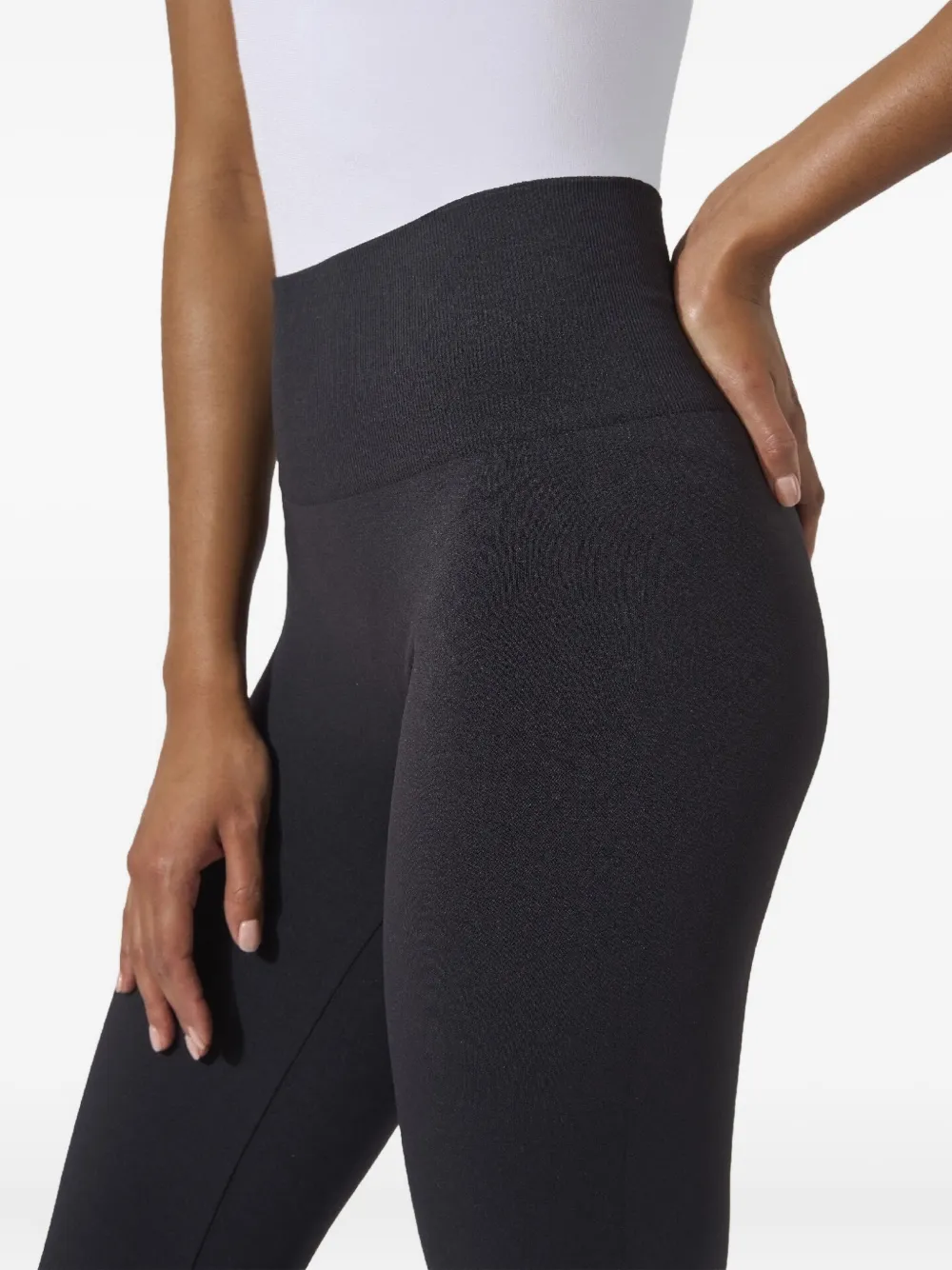 Wolford High waist naadloze broek Zwart