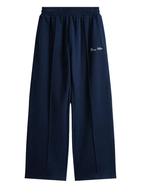 Tommy Hilfiger embroidered-logo trousers