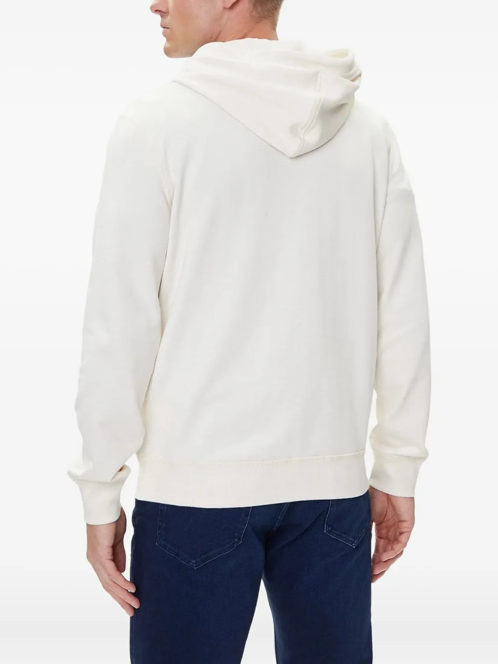 Tommy Hilfiger Americana Zip Through Hoody In White