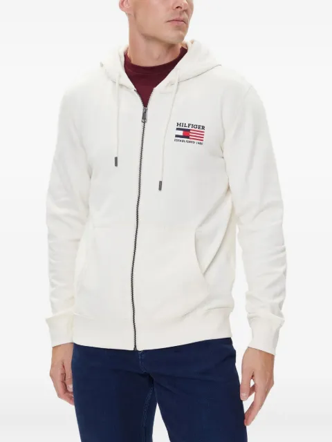 Tommy Hilfiger embroidered-logo hoodie