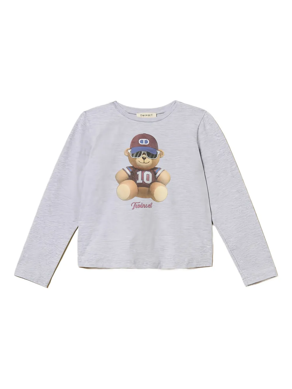 Twinset Long-sleeve T-shirt In Gray