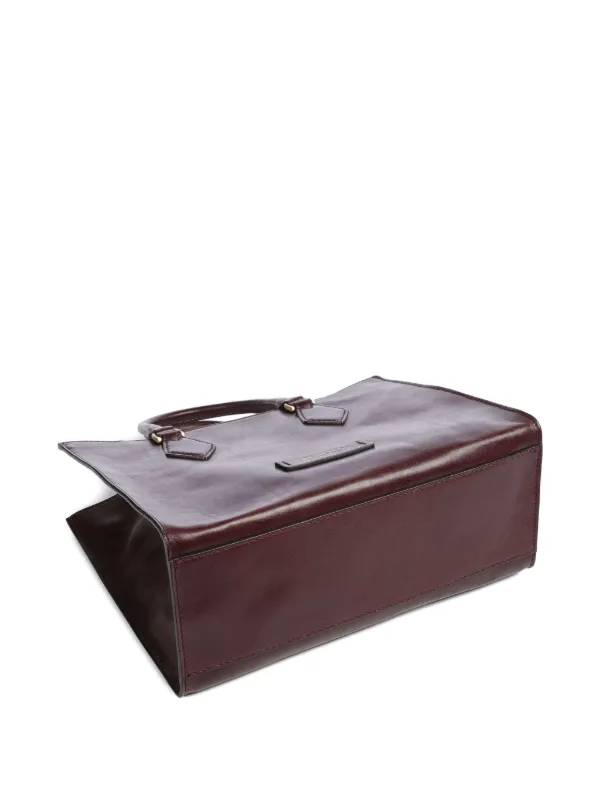 The Bridge レザー ハンドバッグ | レッド | FARFETCH JP